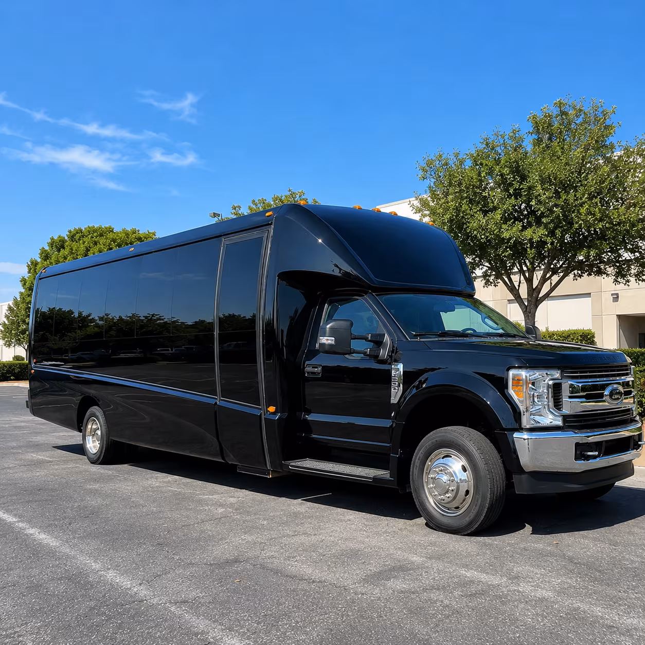 charlotte employee shuttle bus services
