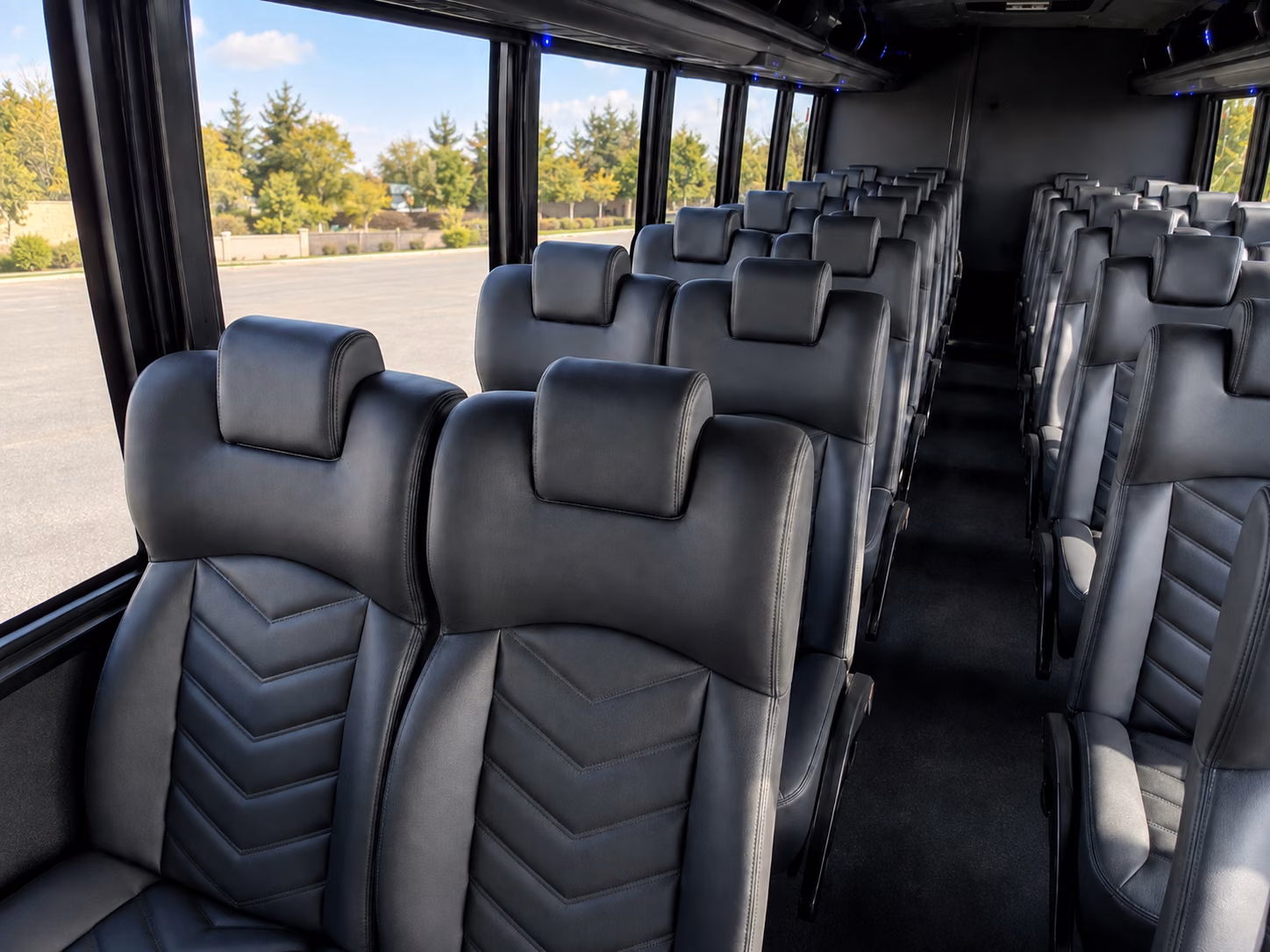 hickory bus rental services to hickory area installations