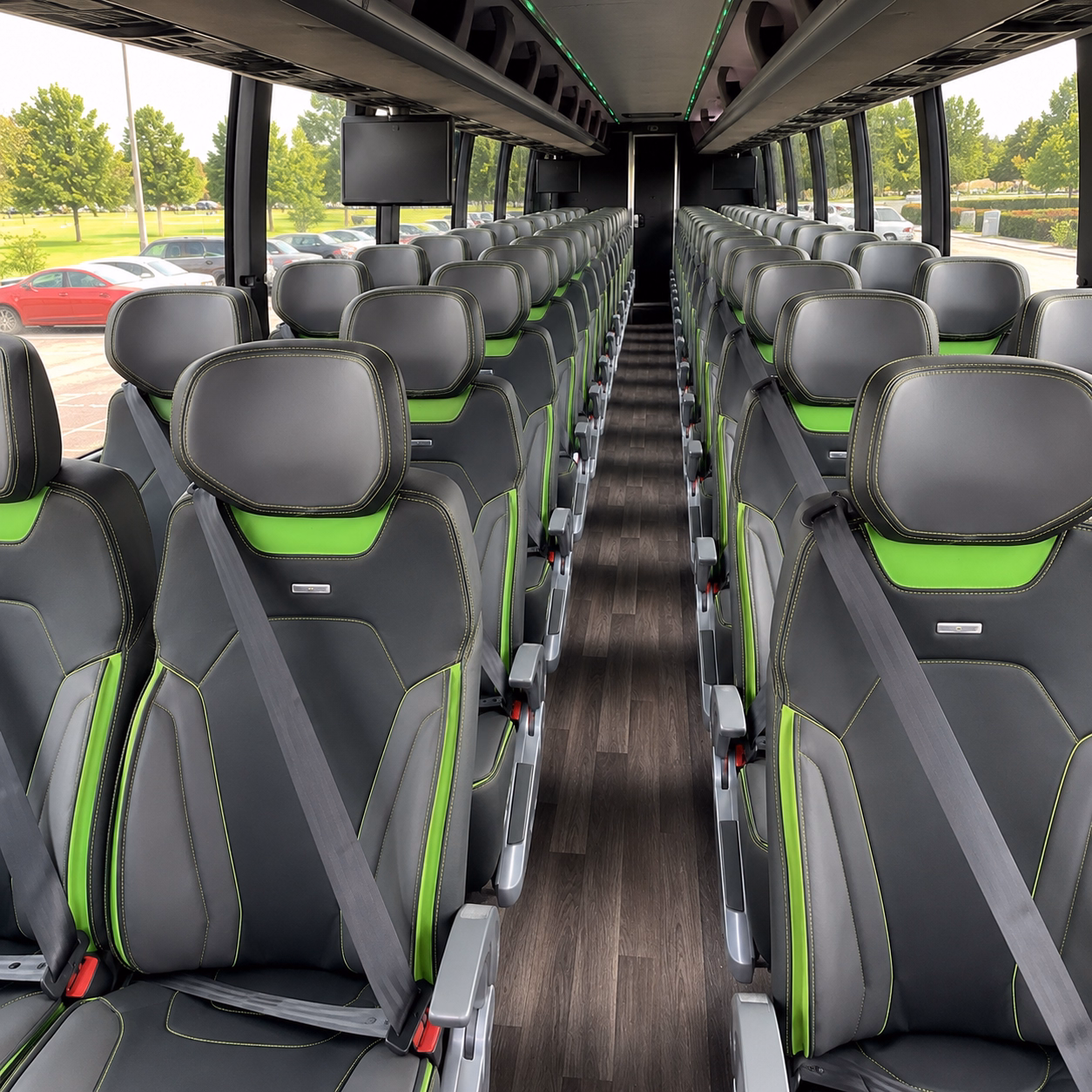 huntersville rent a shuttle bus for your huntersville employees