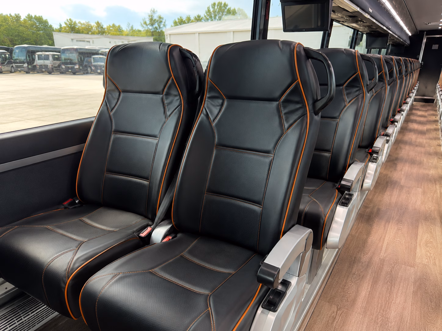 rock hill corporate event transportation onboard seating
