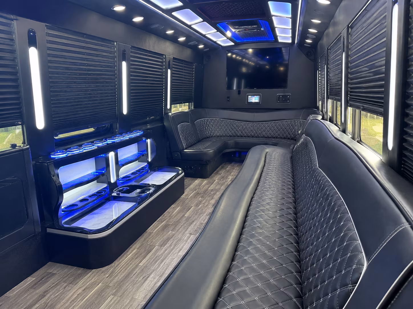 rock hill holiday party bus rental