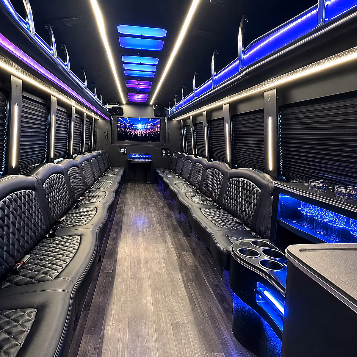 rock hill night out party bus rental