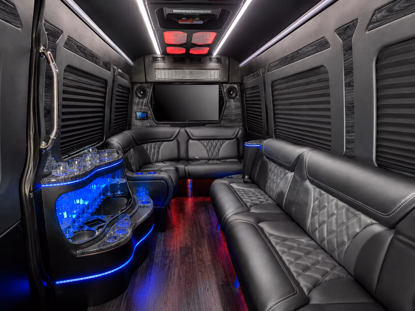 rock hill private event transportation onboard seating