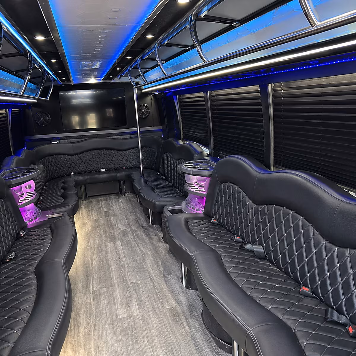 rock hill wedding party bus rental