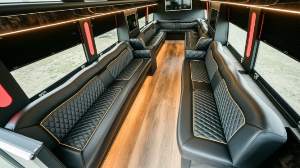sprinter limo rental interior columbia